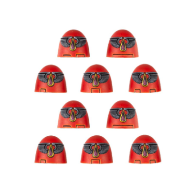 Blood Angels MKVI Shoulder Pads