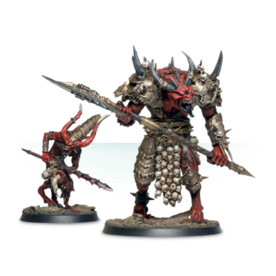 Khorne Daemon Prince and Herald