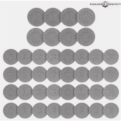 Age of Darkness Markers and Tokens