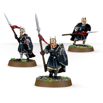 WARRIORS OF NÚMENOR WITH SPEARS
