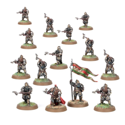 Iron Hills Dwarf Warriors with Mattocks Warband