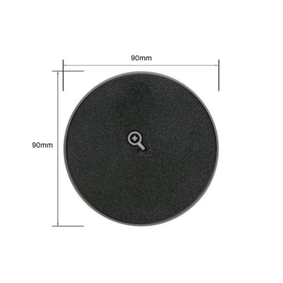 90 MM ROUND PLASTIC BASE (1pc)