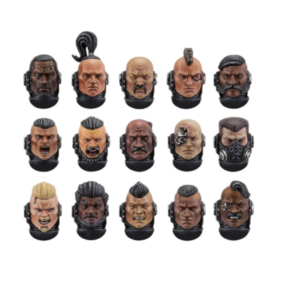 Legiones Astartes – Character Heads Upgrade Set 2
