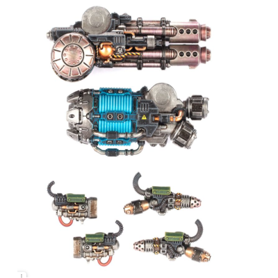 Saturnine Dreadnought Weapons – Chiron Configuration
