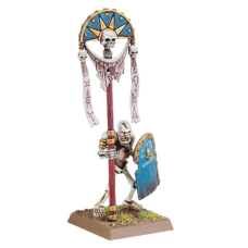 TOMB KINGS SKELETON standard bearers