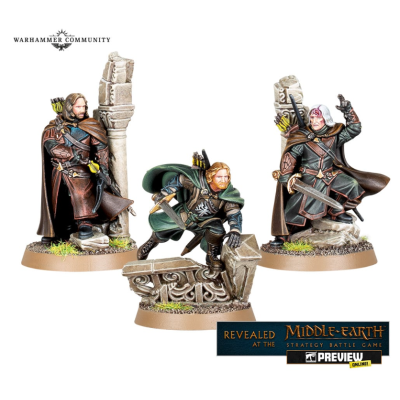 Heroes of Gondor – Faramir, Madril, and Damrod