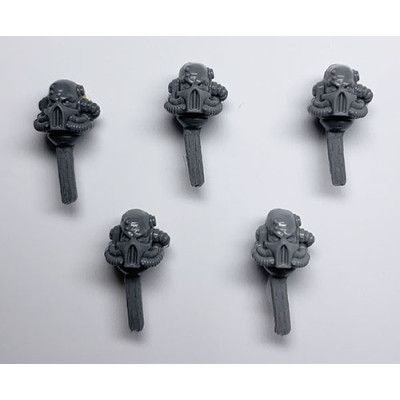 Black Templars Marshal - Heads