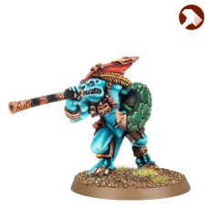 Skink Chief With Blowpipe