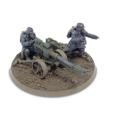 Death Korps of Krieg Lascannon Team