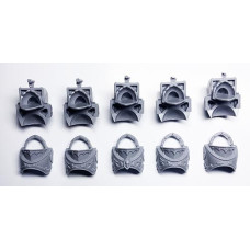 Thousand Sons Legion Sehkmet Terminator Cabal - Torsos