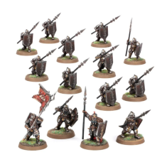 Iron Hills Dwarf Warriors with Spears Warband