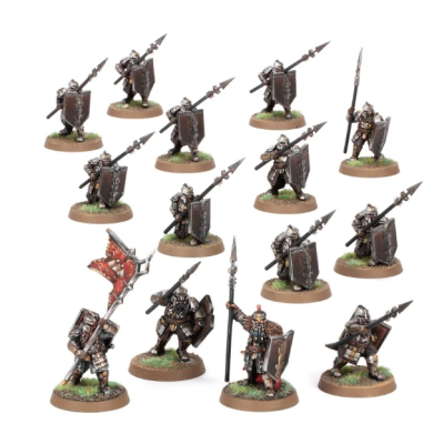 Iron Hills Dwarf Warriors with Spears Warband