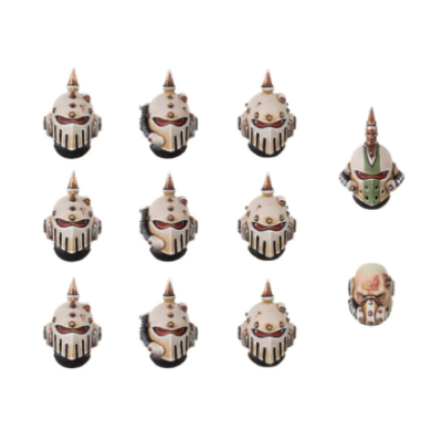 Death Guard MKVI Heads