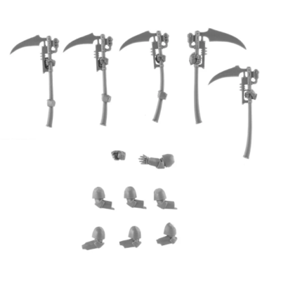 Death Guard Deathshroud Power Scythes