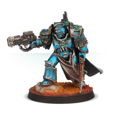 Alpha Legion Praetor in Cataphractii Terminator Armour