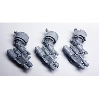 Death Guard Grave Warden Terminators - heavy flamer