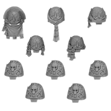 BLOOD ANGELS TERMINATOR SHOULDER PADS