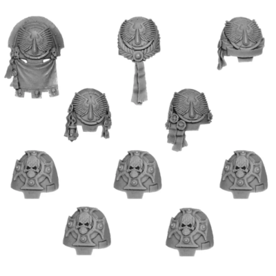 BLOOD ANGELS TERMINATOR SHOULDER PADS