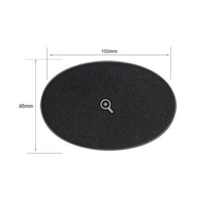 150x95 mm OVAL BASE (1pc)