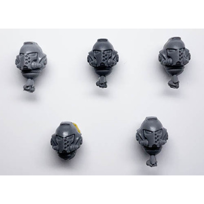 Black Templars Primaris Crusader Squad - Heads