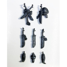 Space Wolves Pack - Talismans Skulls & Wolf Tails