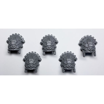 Iron Hands Legion Gorgon Terminators - Shoulder Pads
