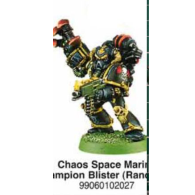 Chaos Space Marine Champion 2 Power Fist Claw 1996