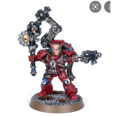 Techmarine with Power Axe