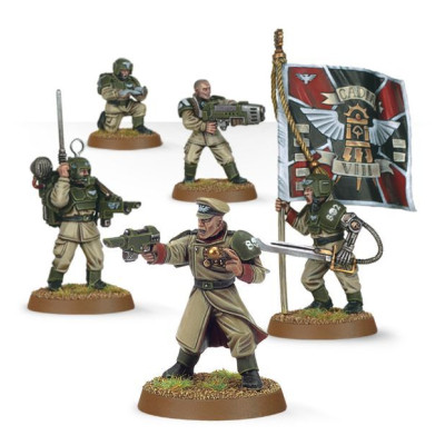 Astra Militarum Cadian Command Squad