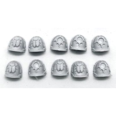 Thousand Sons Achean Pattern Shoulder Pads