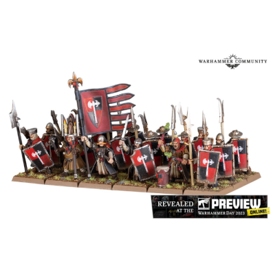 Bretonnian Men-at-Arms x 4