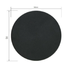 160 MM ROUND PLASTIC BASE (1pc)