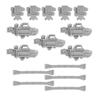 Mars pattern Plasma Cannon Set