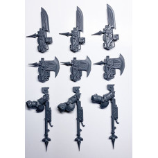 Adeptus Custodes Allarus Custodians - with castellan axe - guardian spear