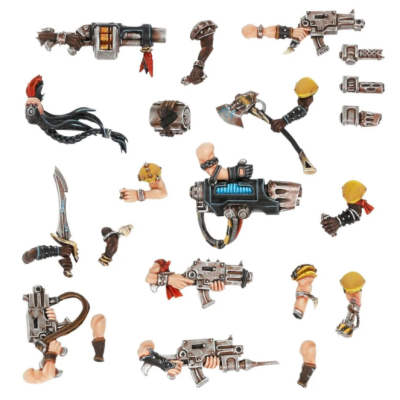 Escher Champions Weapons