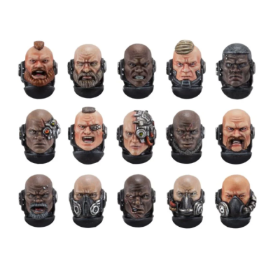 Legiones Astartes – Character Heads Upgrade Set 1