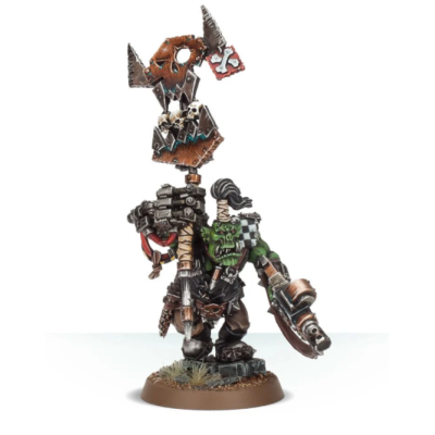 Ork Nob With Waaagh! Banner