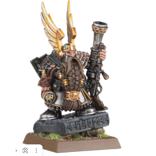 Dwarf Thane with Handgun on Oathstone