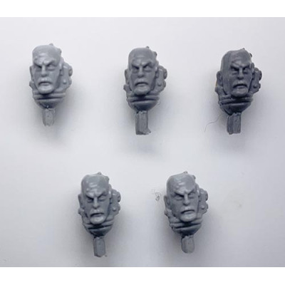 Black Templar Sword Brother - Heads