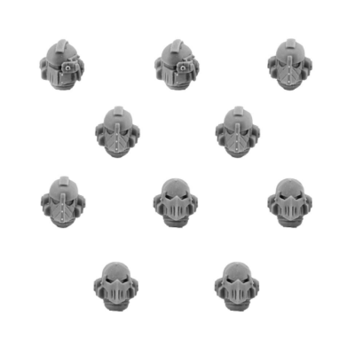 Iron Warriors Legion MKII Heads