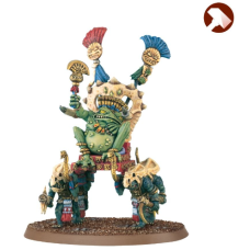 Slann Mage-Priest on Palanquin