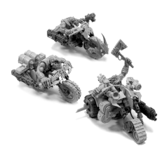 Ork Nob Warbikes