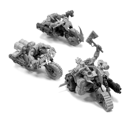 Ork Nob Warbikes