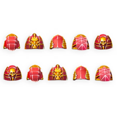 Cyber Samurai Shoulder Pads