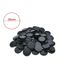 28 MM ROUND PLASTIC BASE (1pc)
