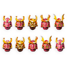Cyber Samurai Veteran Heads