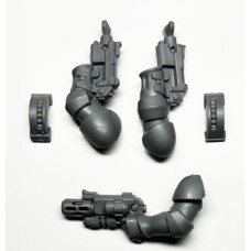 Sanguinary Guard - inferno pistol and bolt gun