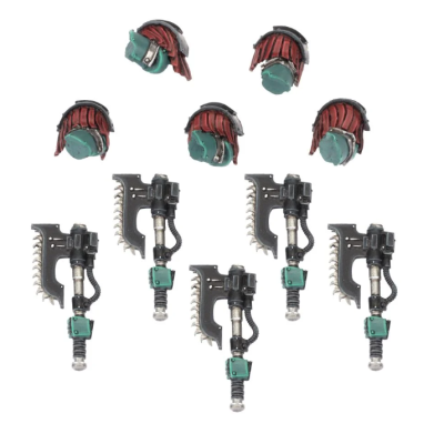 Cataphractii Power Axe Upgrade Set