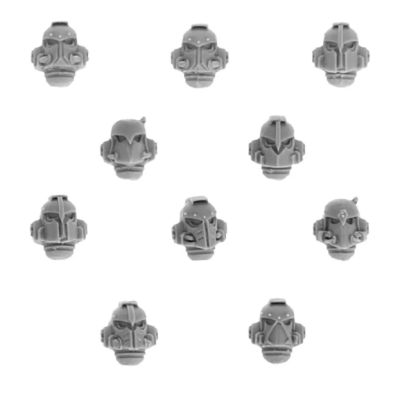 Alpha Legion Mk IV Heads