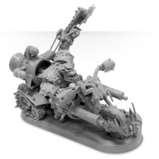 Ork Warboss on Bike